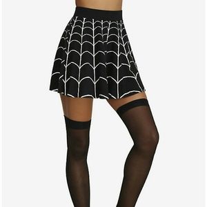 ❗ ISO ❗Kreepsville666 Spiderweb Skirt